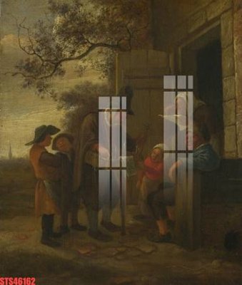 File PSD Tranh sơn dầu phương tây tổng hợp STS46162 (chất lượng in ấn)