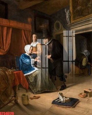 Tải file Tranh sơn dầu phương tây tổng hợp STS46179 (gốc) làm file quảng cáo