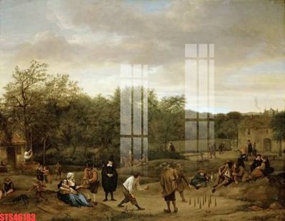 File ảnh Tranh sơn dầu phương tây tổng hợp STS46183 (gốc) in PP, decal