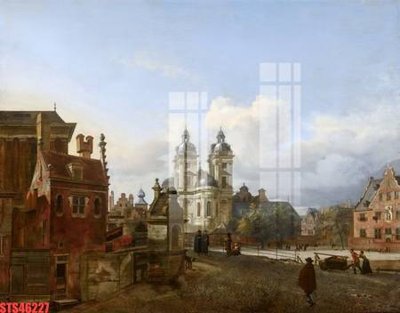 File gốc Tranh sơn dầu phương tây tổng hợp STS46227 (chuẩn màu) cho in offset