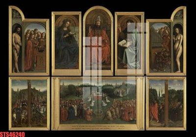 File ảnh Tranh sơn dầu phương tây tổng hợp STS46240 (gốc) cho trang trí nội thất