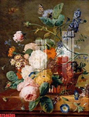 File tranh Tranh sơn dầu phương tây tổng hợp STS46305 (gốc) phong cách tối giản