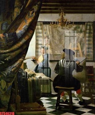 Tải file tranh gốc Tranh sơn dầu phương tây tổng hợp STS46318 chất lượng cao