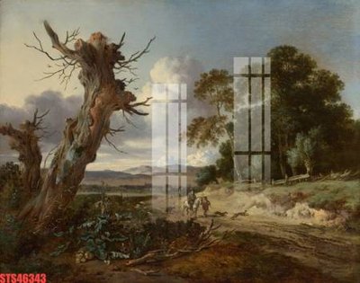 Download file gốc Tranh sơn dầu phương tây tổng hợp STS46343 (in mica) logo