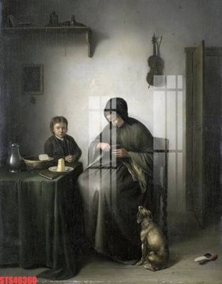 File PSD Tranh sơn dầu phương tây tổng hợp STS46360 (bản gốc) đã tách nền