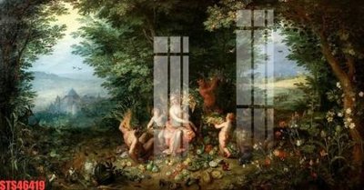 Cung cấp file tranh gốc Tranh sơn dầu phương tây tổng hợp STS46419 độc quyền