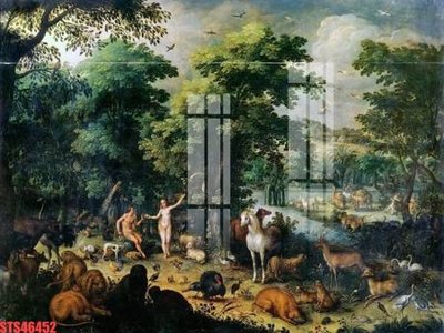 File tranh Tranh sơn dầu phương tây tổng hợp STS46452 (ảnh gốc) không bị mờ