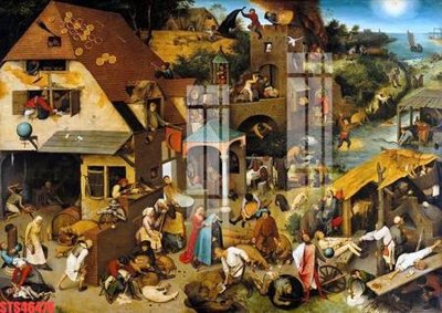 File ảnh Tranh sơn dầu phương tây tổng hợp STS46476 (gốc) in poster