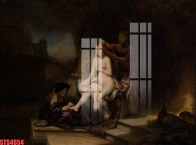 File gốc Tranh sơn dầu phương tây tổng hợp STS4654 (bản quyền) cho in ấn