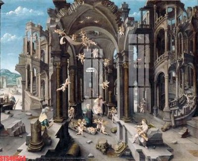 File tranh Tranh sơn dầu phương tây tổng hợp STS46564 (gốc) chủ đề trẻ em