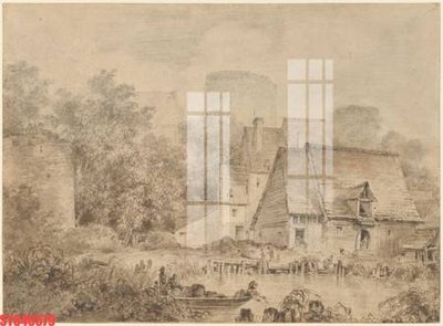 File tranh Tranh sơn dầu phương tây tổng hợp STS46579 (ảnh gốc) in trần 3D