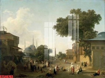 File gốc Tranh sơn dầu phương tây tổng hợp STS46702 (thiết kế) cho in ấn