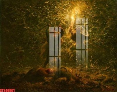 File ảnh Tranh sơn dầu phương tây tổng hợp STS46901 (gốc) dùng in Pano