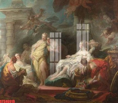 Tải file Tranh sơn dầu phương tây tổng hợp STS46919 (gốc) làm file tranh quảng cáo