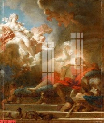 File tranh Tranh sơn dầu phương tây tổng hợp STS46944 (ảnh gốc) không bị mờ