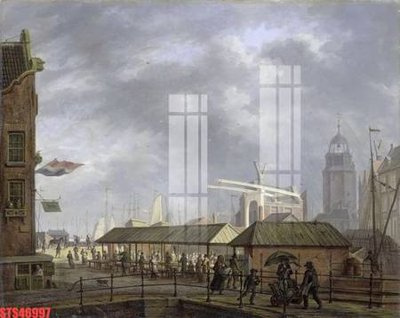 File gốc Tranh sơn dầu phương tây tổng hợp STS46997 (in lụa) tranh thuận buồm