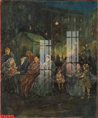 File tranh Tranh sơn dầu phương tây tổng hợp STS47013 (bản gốc) treo phòng ăn