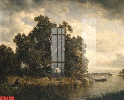 Download file Tranh sơn dầu phương tây tổng hợp STS4720 (gốc) in mica cao cấp