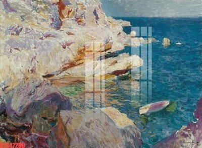 File gốc Tranh sơn dầu phương tây tổng hợp STS47290 (in lụa) họa tiết 3D