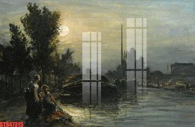 File in trần Tranh sơn dầu phương tây tổng hợp STS47315 (bản gốc 3D) sống động