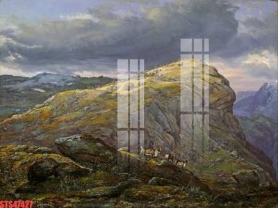 File gốc Tranh sơn dầu phương tây tổng hợp STS47427 (in 3D) nghệ thuật