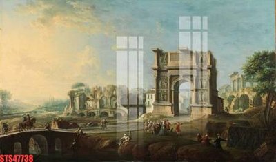 Download file gốc Tranh sơn dầu phương tây tổng hợp STS47738 (in lụa) tranh 3D