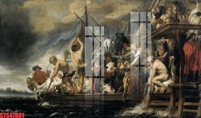 File gốc Tranh sơn dầu phương tây tổng hợp STS47801 (thiết kế) độc quyền