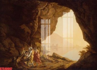 File gốc Tranh sơn dầu phương tây tổng hợp STS48007 (in mica) trang trí