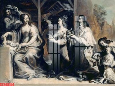 File tranh Tranh sơn dầu phương tây tổng hợp STS48154 (ảnh gốc) in trần xuyên sáng