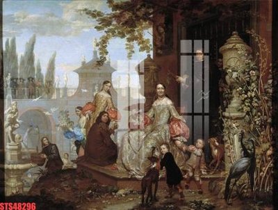 File tranh Tranh sơn dầu phương tây tổng hợp STS48296 (gốc) chủ đề thiên nhiên