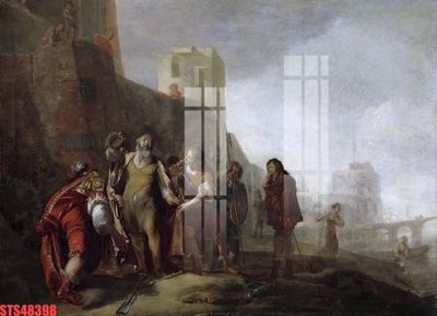 Chi tiết file gốc Tranh sơn dầu phương tây tổng hợp STS48398 (cho in tráng gương)