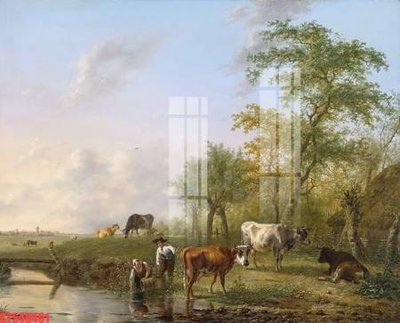 File gốc Tranh sơn dầu phương tây tổng hợp STS48401 (in tráng gương) ốp tường