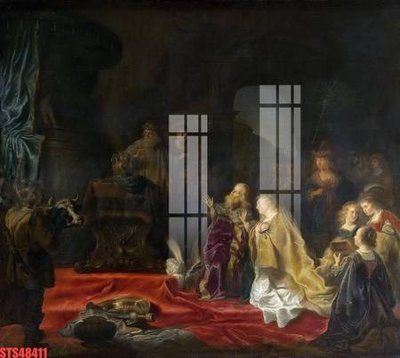 File tranh Tranh sơn dầu phương tây tổng hợp STS48411 (ảnh gốc) độc quyền