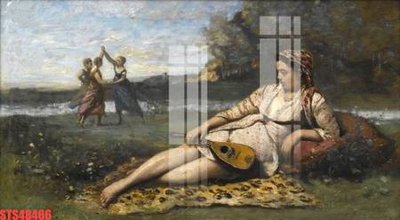 Tải file Tranh sơn dầu phương tây tổng hợp STS48466 (gốc) làm tranh trang trí