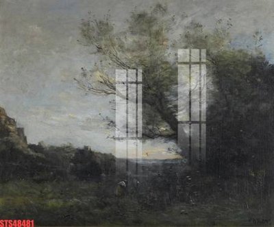 File tranh trang trí Tranh sơn dầu phương tây tổng hợp STS48481 (file gốc)