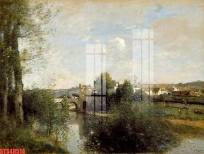 File gốc Tranh sơn dầu phương tây tổng hợp STS48514 (in lụa) cao cấp