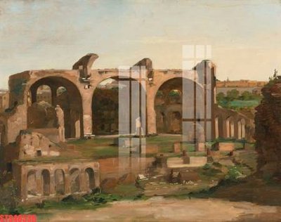 Ảnh gốc Tranh sơn dầu phương tây tổng hợp STS48536 (nét căng) in mica