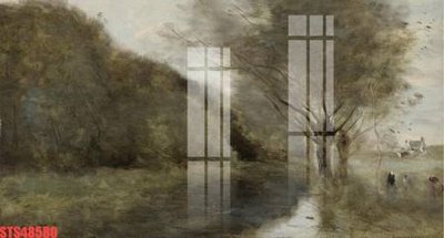 File ảnh Tranh sơn dầu phương tây tổng hợp STS48580 (gốc) in biển hiệu