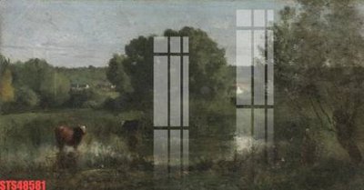 Tải file Tranh sơn dầu phương tây tổng hợp STS48581 (PSD) cho in tranh kính