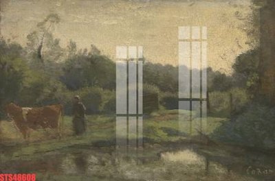 Mua file ảnh gốc Tranh sơn dầu phương tây tổng hợp STS48608 (chất lượng cao)