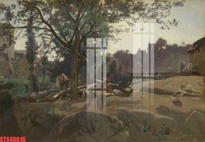 Hình ảnh file gốc in lụa Tranh sơn dầu phương tây tổng hợp STS48616