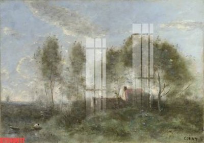 Download file Tranh sơn dầu phương tây tổng hợp STS48617 (gốc) in mica đèn LED