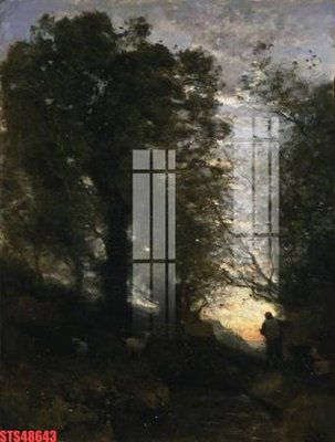 File gốc Tranh sơn dầu phương tây tổng hợp STS48643 (phong cách) châu Âu