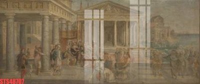 File PSD Tranh sơn dầu phương tây tổng hợp STS48707 (gốc) cho in quảng cáo