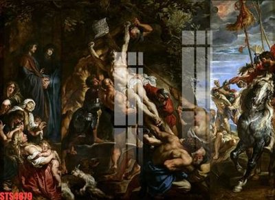 Download file gốc Tranh sơn dầu phương tây tổng hợp STS4879 (dùng cho in ấn)