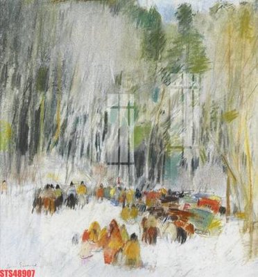 Download file gốc Tranh sơn dầu phương tây tổng hợp STS48907 (in lụa) cao cấp