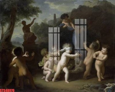 Download file gốc Tranh sơn dầu phương tây tổng hợp STS48979 (in mica) 3D