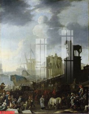 File tranh in mica Tranh sơn dầu phương tây tổng hợp STS48982 (độ phân giải cao)