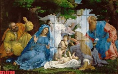 File tranh Tranh sơn dầu phương tây tổng hợp STS49106 (bản gốc) in lụa 5D