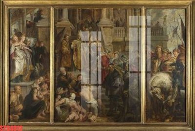 File PSD Tranh sơn dầu phương tây tổng hợp STS4912 (chất lượng in ấn)